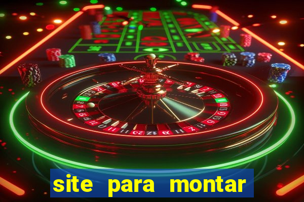 site para montar time de futebol